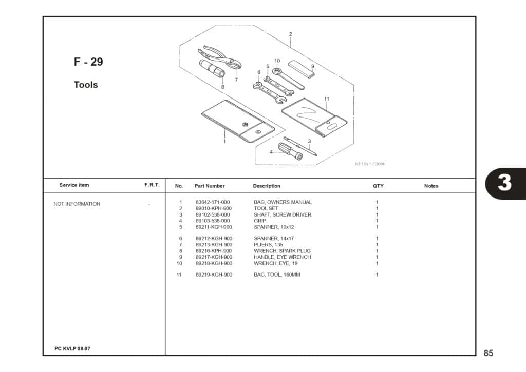 SUPRA X 125 PART CATALOG SUPRA-X 125 D SUPRA-X 125 R SUPRA-X 125 PGM-FI EDISI 13 KVL I 1 AHJ_page-0087