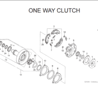 E-6 One Way Clutch – Katalog Suku Cadang Honda Supra X 125 Series