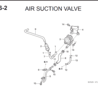 F-16-2 Air Suction Valve  (PGM F1) – Katalog Suku Cadang Honda Supra X 125 KVL