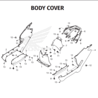 F-15 Body Cover – Katalog Suku Cadang Motor Honda EM1