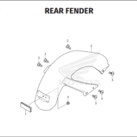 F-39 Rear Fender – Katalog Suku Cadang Motor Honda EM1
