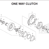 E-7 One Way Clutch – Katalog Suku Cadang Honda CT 125 Hunter Cub