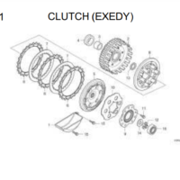 E-8-1 Clutch Exedy – Katalog Honda Revo 110 Carbu