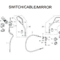 F-3 Switch Cable Mirorr – Katalog Honda Revo 110 Carbu