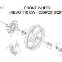 F-10-1 Front Wheel Cas Wheel – Katalog Honda Revo 110 Carbu
