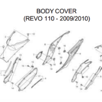 F-15 Body Cover – Katalog Honda Revo 110 Carbu