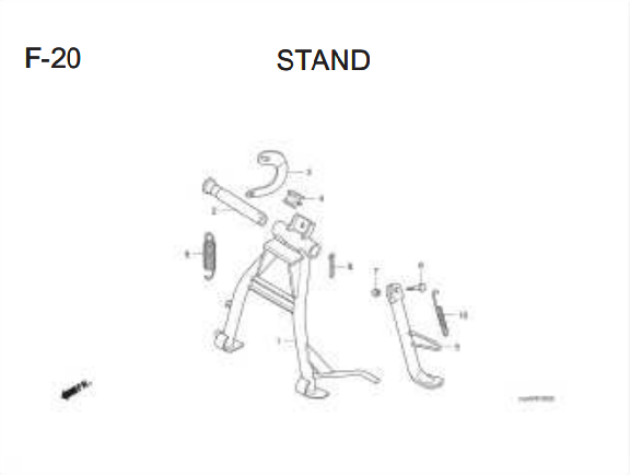 F-20 Stand – Katalog Honda Revo 110 Carbu