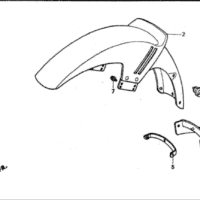 F-7 Front Fender – Katalog Suku Cadang Honda GL Pro Max
