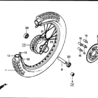 F-12 Rear Wheel – Katalog Suku Cadang Honda GL Pro Max