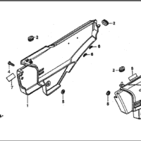 F-15 Side Cover – Katalog Suku Cadang Honda GL Pro Max