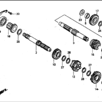 E-12 Transmission – Katalog Suku Cadang Honda GL Pro Max