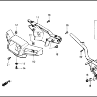F-4 Steering Handle Handle Cover – Katalog Suku Cadang Honda Astrea Grand