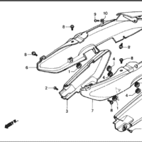 F-14 Side Cover – Katalog Suku Cadang Honda Astrea Grand