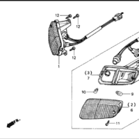 F-23 Front Winker – Katalog Suku Cadang Honda Astrea Grand