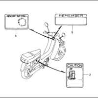 F-31 Caution Label – Katalog Suku Cadang Honda Astrea Grand