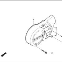 E-10 Left Crancase Cover C100K2 – Katalog Suku Cadang Honda Astrea Grand