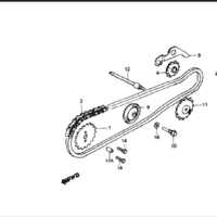 E-4 Cam Chain Tensioner – Katalog Suku Cadang Honda WIN GF6