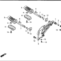 F-19 Step – Katalog Suku Cadang Honda Tiger 2000