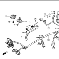 F-27 Wire Harness Ignition Coil – Katalog Suku Cadang Honda Tiger 2000