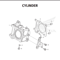 E-6 Cylinder – Katalog Suku Cadang Honda Stylo 160