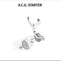 E-10 ACG Starter – Katalog Suku Cadang Honda Stylo 160