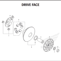 E-16 Drive Face – Katalog Suku Cadang Honda Stylo 160