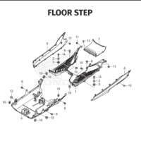 F-14 Floor Step – Katalog Suku Cadang Honda Stylo 160