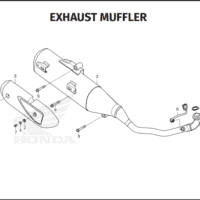 F-30 Exhauset Muffler – Katalog Suku Cadang Honda Stylo 160