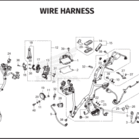 F-41 Wire Harness – Katalog Suku Cadang Honda Stylo 160