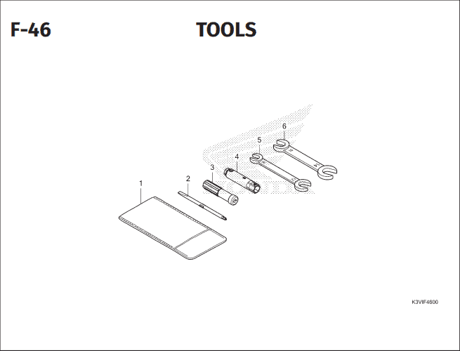 F-46 Tools – Katalog Suku Cadang Honda Stylo 160