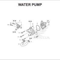 E-9 Water Pump – Katalog Suku Cadang Honda PCX HYBRID 2018MY
