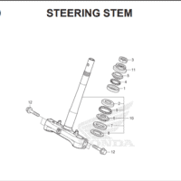 F-10 Steering stem – Katalog Suku Cadang Honda PCX HYBRID 2018MY