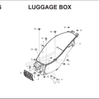 F-16 Luggage Box – Katalog Suku Cadang Honda PCX HYBRID 2018MY