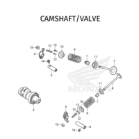 E-3 Camshaft Valve – Katalog Suku Cadang Honda Monkey 2021