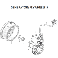 E-11 Generator Flywheel 1 – Katalog Suku Cadang Honda Monkey 2021