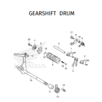 E-19 Gearsift Drum – Katalog Suku Cadang Honda Monkey 2021