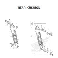 F-33M Cushion – Katalog Suku Cadang Honda Monkey 2021