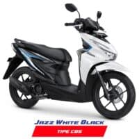 Honda New BeAT K1AL Jazz White Black CBS