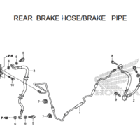 F-7 Rear Brake Hose Brake Pipe – Katalog Suku Cadang Honda SH150i