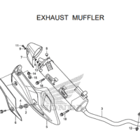 F-30 Exhaust Muffler – Katalog Suku Cadang Honda SH150i