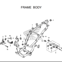 F-42 Frame Body – Katalog Suku Cadang Honda SH150i