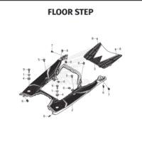 F-14 Floor Step – Katalog Suku Cadang Honda New BeAT K1AL