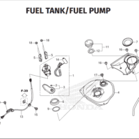 F-26 Fuel Tank Fuel Pump – Katalog Suku Cadang Honda New BeAT K1AL