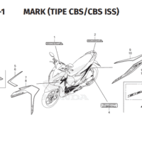 F-48-1 Mark Type CBS Dan CBS ISS – Katalog Suku Cadang Honda New BeAT K1AL