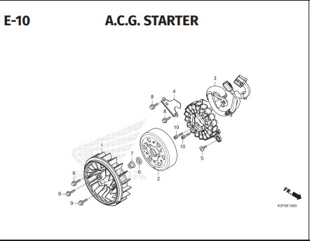 Katalog Honda Scoopy eSP K2FP