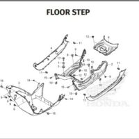 F-14 Floor Step – Katalog Honda Scoopy eSP K2FP