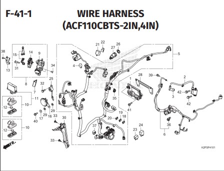 Katalog Honda Scoopy eSP K2FP