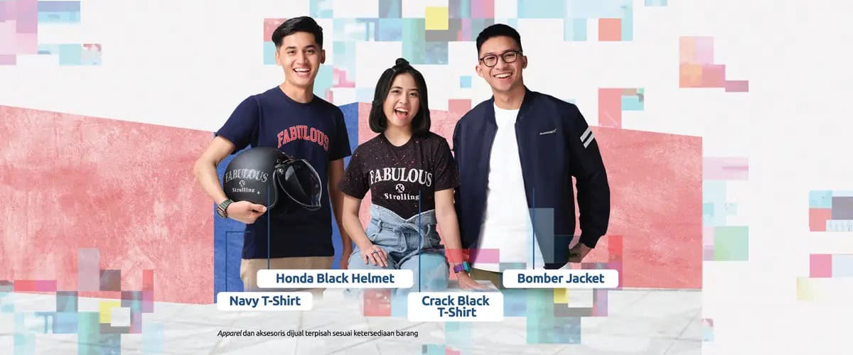 Apparel Resmi Honda Genio