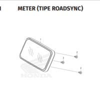 F-2-1 Meter Tipe Roadsync – Katalog Suku Cadang Honda PCX 160 K1ZV