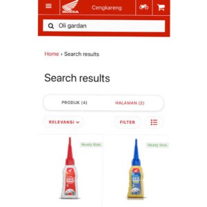 Cara Membeli Sparepart Melalui Website Honda Cengkareng